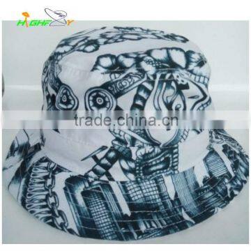 Wholesale Custom Digital Printing Bucket Hats without logo Camping Fishing Cap BONNIE HATS