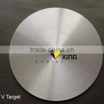 Round Vanadium Target#2