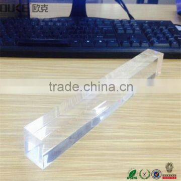 new design high transparent long cheap acrylic table legs