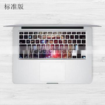 Factory directly for macbook keyboard skin keyboard sticker decal with various designs