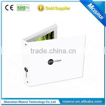 2015 High Quality 10 Inch Medical Promotion Video Book for Advertising photo-3