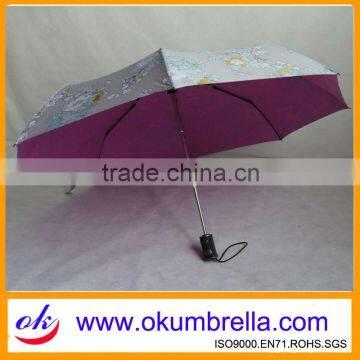 Automatic Mini Folding Umbrella Fashion Umbrella OKF55