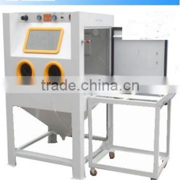 Turntable sand blasting machine