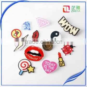 Cute Korea Acrylic Brooches Pins Cartoon Figure Animal Acrylic Charm Brooch