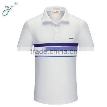 Customised Yiwu Market Stripes Polo Shirt Golf Polo Shirt Business Leisure Polo