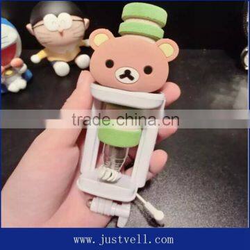 2015 new cartoon selfie stick, super mini selfie stick customize wholesale selfie stick