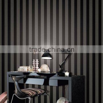 modern stripe nonwoven office decor wallpaper