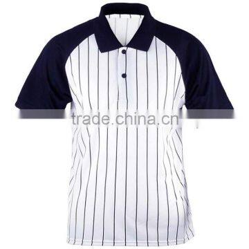 Cool Max Light Weight Collar Tshirts Vertical Striped Men T Shirt