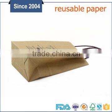 Tear Resistant Paper Bag Luxury Paper Shopping Bag Kraft Bag With Your Own Logo photo-5