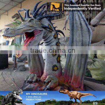 MY Dino-C013 Amusement Park Life Size Statue of Dragon photo-2