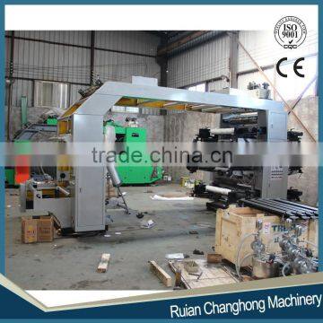 Changhong Six Color Plastic Bag Flexo Printing Machine Price