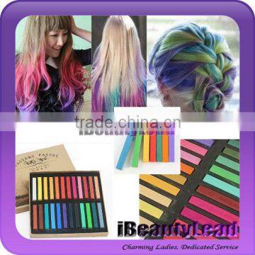 2014 hot sale Maries temporary hair chalk non-toxic hair pastel chalk hair art