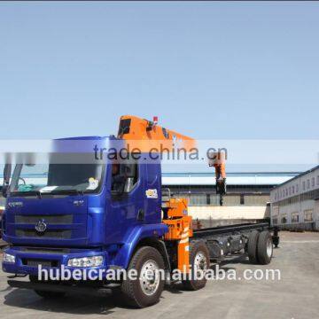 12ton crane with telescope arms, SQ12S4, hydraulic crane on truck.