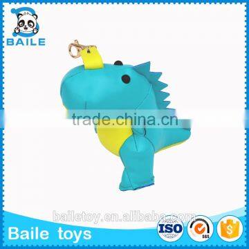 High quality kids toy plush dinosaur cute toy keychain