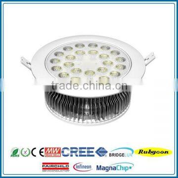 Wholesale high power IP44 dimmable 24w led downlight