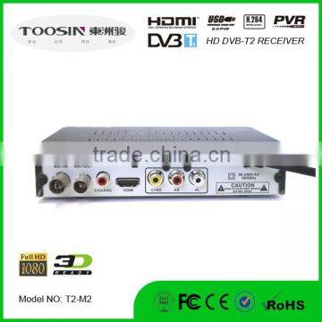 HD Output ATSC TV Receiver Set Top Box With PVR USB Display With OSD photo-3
