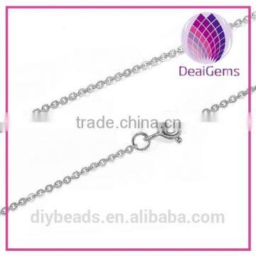 High Quality 925 Sterling Silver Spring Clasp for DIY Necklace Decpration, and Antioxidation and Antiallergic and Non-fade photo-3