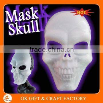 White Plastic Halloween Scary Horror Mask party mask For Sale