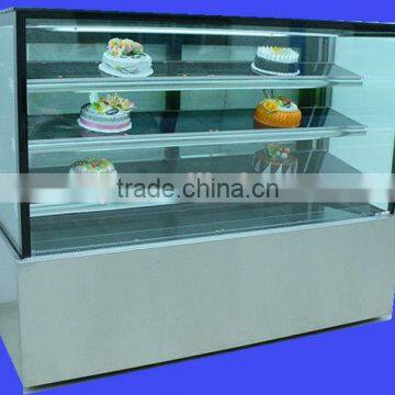 Straing Glass Refrigeration Cake Display Showcase