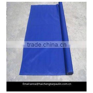 Waterproof blue&green tarpaulin in roll