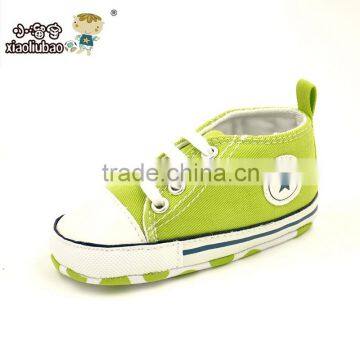 2016 Hot Sell Comfortable Canvas Baby Shoes for Boys Wholesale