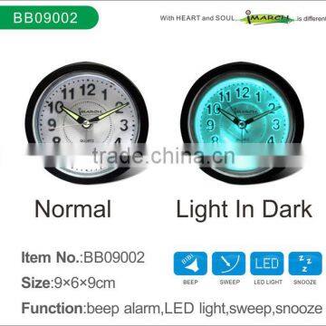 BB09202 Numbers light up alarm clock