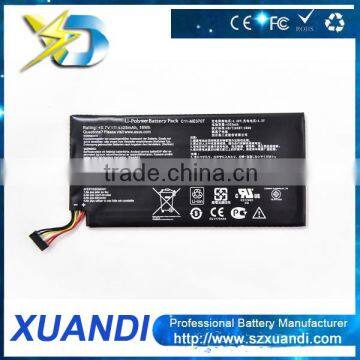 China factory supply high quality battery 4325mah cellphones battery c11-me370t for Google Nexus 7