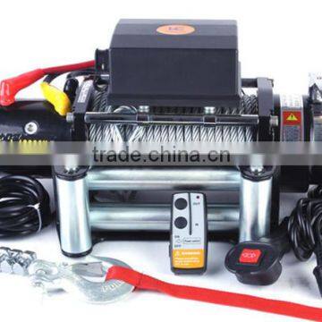 12v Heavy-duty 4x4 Recovery Winch for SUV, Jeep and Truck