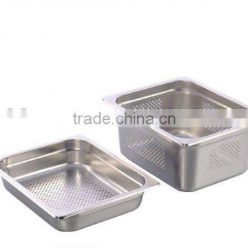 Stainless Steel 1/2 Perforated US Steam Table Pan(Hole dia.3MM)