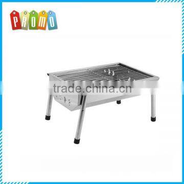 China Manufactuer Hot Stainless Steel Foldable Charcoal Barbecue Grill