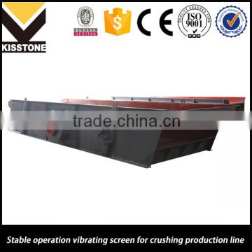 Stable operation vibrating screen for crushing production line