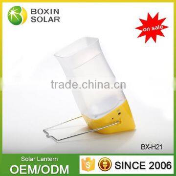 Hot Selling Rechargeable and Foldable Mini Energy Saving Emergency Led Lights Solar Camping Lantern photo-2