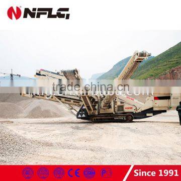 Aggregates size shaping vertical shaft impact crusher design for road building