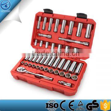 3/8-Inch Drive Socket Set, Inch/Metric, 45-Piece