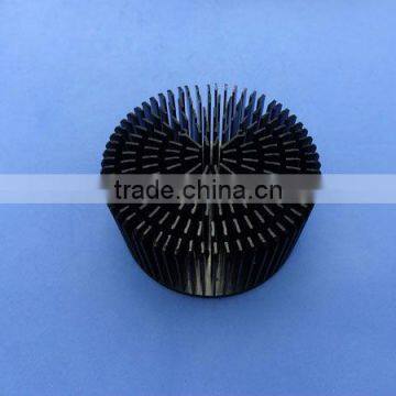 2014 made in China anodized aluminium extruded led light column heat sink