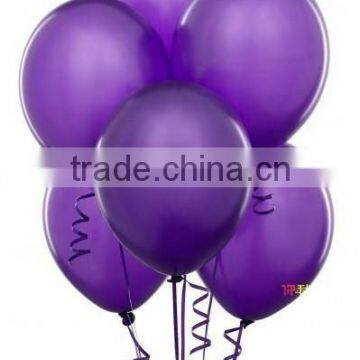 purple Latex Balloon, pack of 8