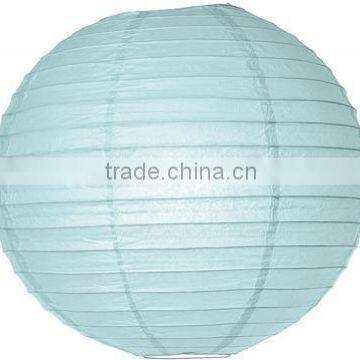 YiWu PARTYSUPPLIER Wholesale 8" 10" 12" 16" PAPER LANTERN BLUE