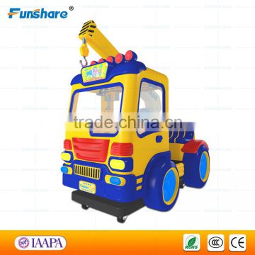 Funshare Newest game machine Candy Car kiddir ride swing ride crane claw game machine for kids