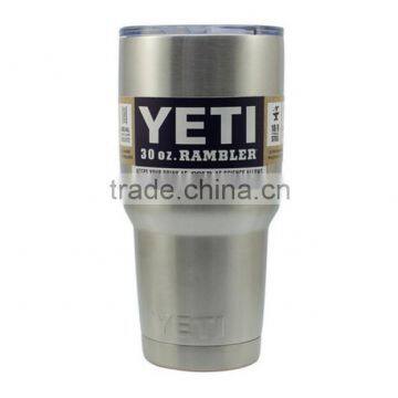 Stainless Steel Tumbler 30 oz - Sliding Lid FREE Straw and Brush-Double Wall Vacuum Insulated Travel Cup photo-4