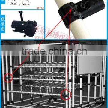 JY-12|wholesale Spcc Black Metal OD28mm Hole Pipe Joint photo-4