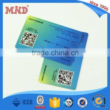 MDCL272 Hologram card/Silkscreen printing card/ id card