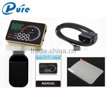 High Quality OBD2 HUD Head Up Display 3 Inch OBD2 HUD Head Up Display with Over-speed Alarm