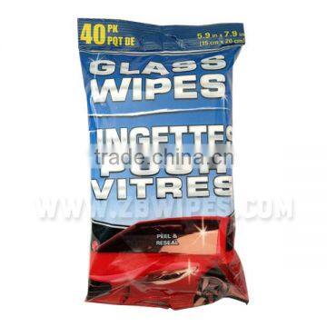 40CT Car Glass Wipes FDA BV Approved