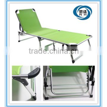 Outdoor folding reclining folding bed