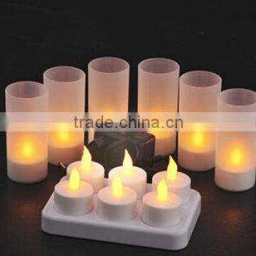 battery operated glitter candle light led candle light with swirling glitter artificial candle light