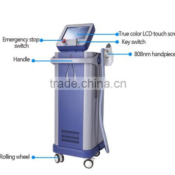 Hot selling home use mini 808nm diode laser hair removal machine	/ big laser machine