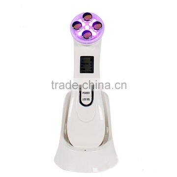 Hot Selling RF EMS 5 Colors Handheld Home Use Beauty Device as Seen on tv Face Lift photo-3
