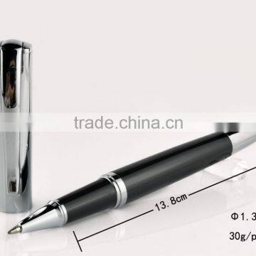 Black business gift metal ball pen high quality luxury elegant ball pen