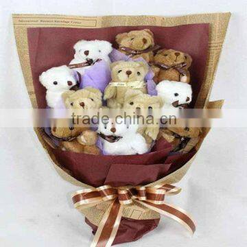 Wholesale plush toy bouquet Plush bear bouquet