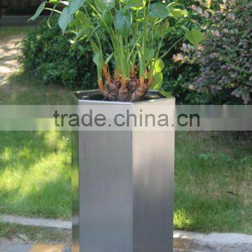 Bonsai Stainless Steel Container Flowers Container Plants Pots for Garden Use